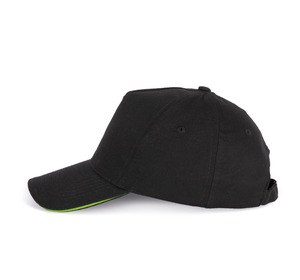 K-up KP124 - CASQUETTE AVEC SANDWICH CONTRASTÉ - 5 PANNEAUX