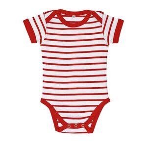 SOL'S 01401 - MILES BABY Body Bébé Rayé