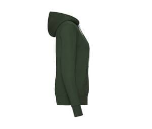 Fruit of the Loom SC269 - Frauen Hoodie mit Känguru-Tasche