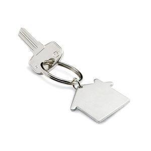 HEIM Porte clés métal maison - GiftRetail KC6589
