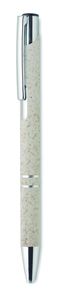 BERN PECAS Eco-Friendly Wheat Straw Push Button Pen - GiftRetail MO9762