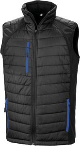 Result R238X - Gilet softshell rembourré black compass recyclé