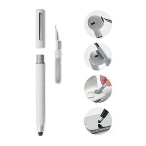 CLEANPEN Multifunction Stylus Pen with TWS Earbud Cleaner - GiftRetail MO6936
