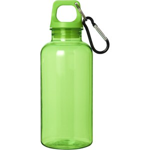 Bouteille d'eau Oregon de 400 ml en plastique recyclé avec mousqueton - EgotierPro 100778