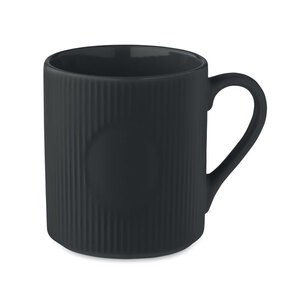 RIBMUG Tasse céramique striée 340 ml - GiftRetail MO2397