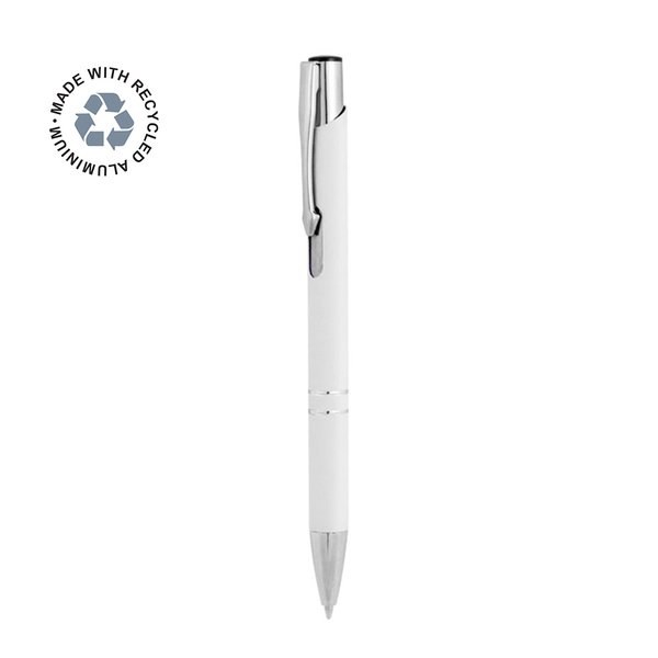 Claps 22242 - Eco-Friendly Recycled Aluminum Soft-Touch Pen