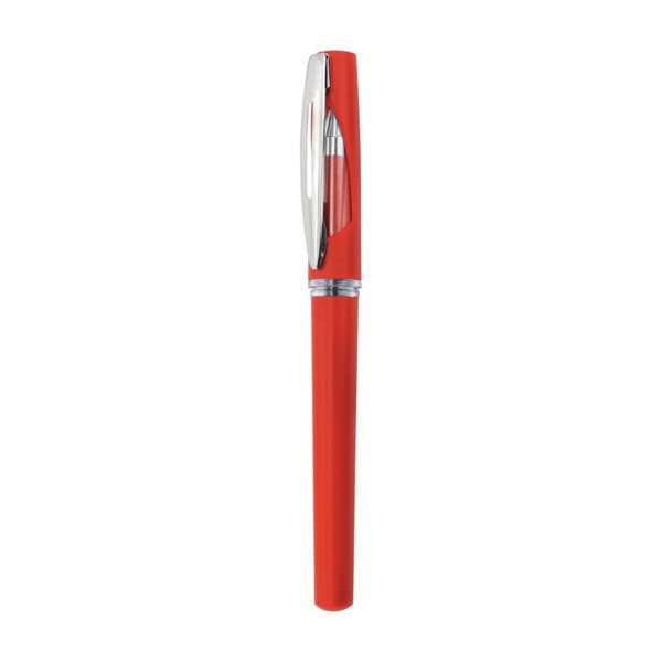 Claps 22254 - Stylo Roller Gel Détails Chromés