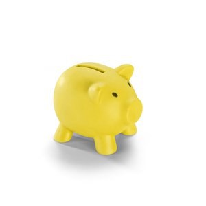 Claps 99037 - Cannella Colorful Funny Piggy Bank in Plastic