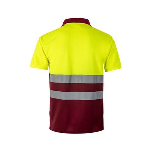 Velilla 36063 - Polo piqué bicolore (160g/m²) à manches courtes, en polyester (100%)