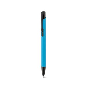 Soft touch aluminium ball pen - Egotier 81140