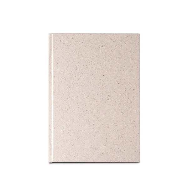 Bloc-notes A5 avec couverture rigide fabriquée à partir de matière organique d'éléphant (80%) - Egotier 93294