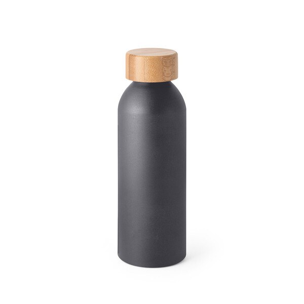 Aluminiumflasche mit Bambusdeckel 550 ml - Egotier 94250