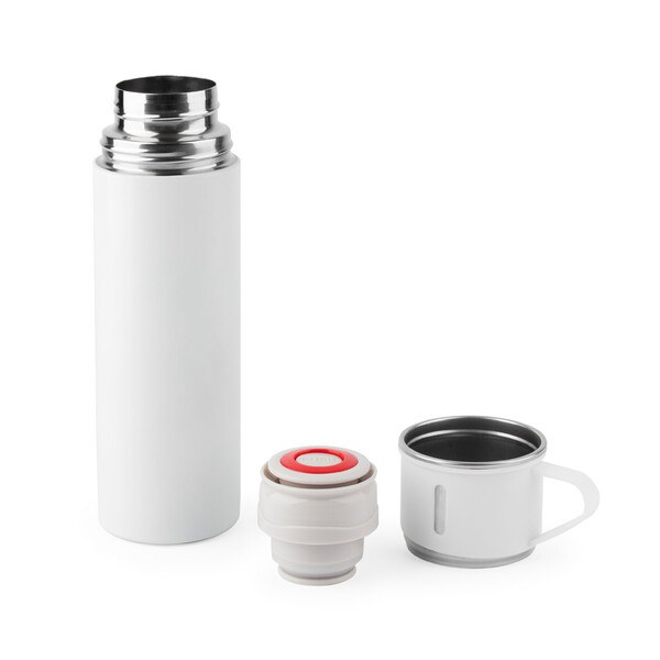 Bouteille en acier inoxydable à double paroi (90 % recyclé) avec finition mate 490 mL - Egotier 94348