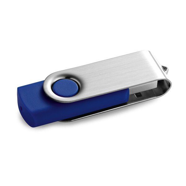 16 GB USB flash drive with metal clip - Egotier 97433