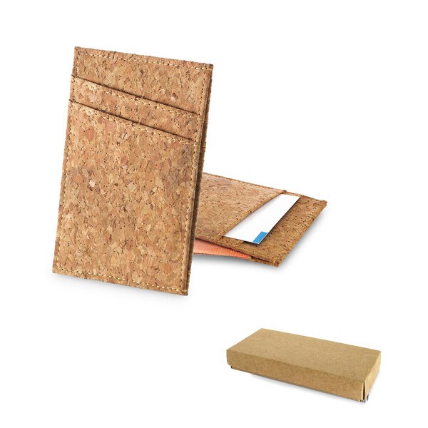 Cork card holder - Egotier 93319