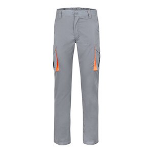 Velilla 36004 - Pantalon sergé, bicolore, multipoches (200g/m²), en coton (35%) et polyester (65%)