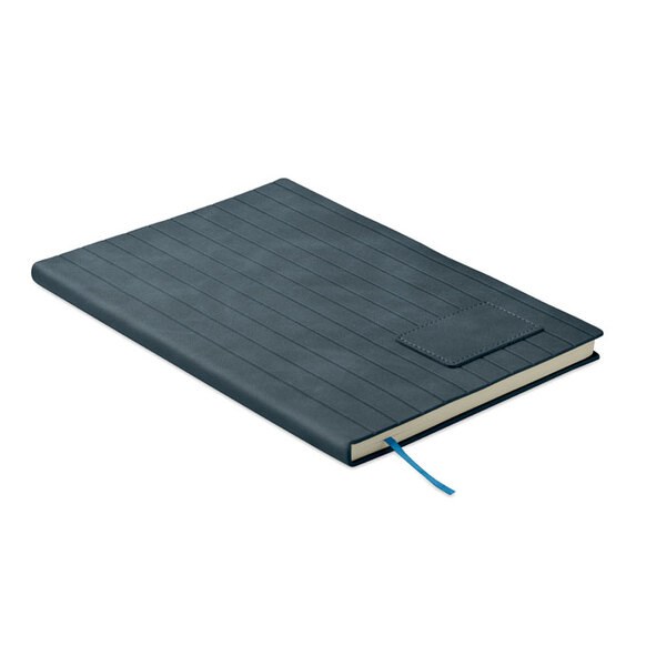 TINTRAY A5 notebook in smokey PU - GiftRetail MO2663