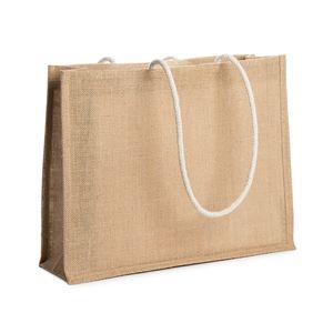 STERNA Rectangular beach bag made of jute - EgotierPro BO7555