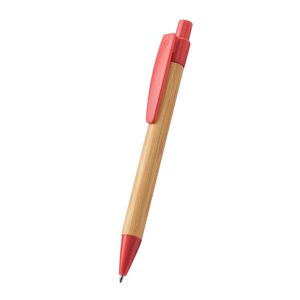 STOA Push button pen with bamboo body and tip - EgotierPro HW8034