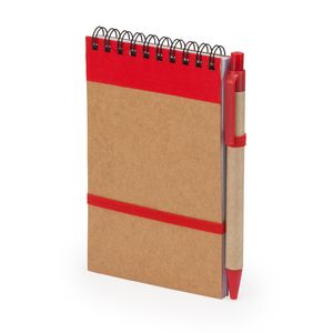 LIEN Spiral ring notebook with recycled cardboard hardcovers - EgotierPro NB8074