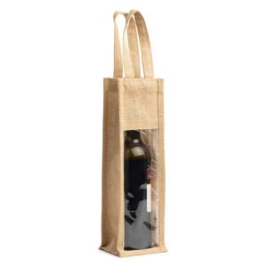NIMBA Laminated jute bag with window - EgotierPro BO7611