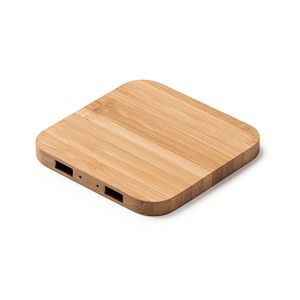 Stamina CR3001 - NEBULA Wireless charger with bamboo body