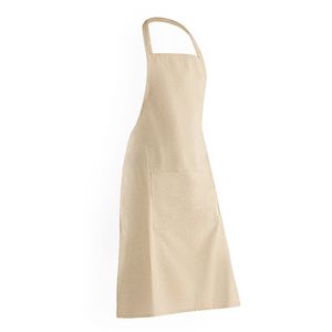 OLIVER Apron in 100% organic cotton with front pocket