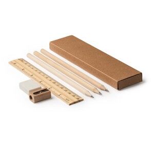 Stamina HW8087 - VERNAK Writing set in natural wood
