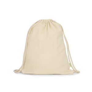 MUNA Drawstring backpack made of 100% organic cotton - EgotierPro MO7098