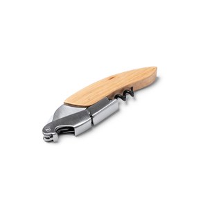 VUREN Wooden-Handle Stainless Steel Corkscrew