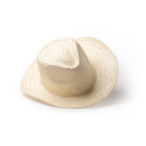 Stamina SR1269 - FANDON Natural straw hat in plain design with comfort inner sweatband