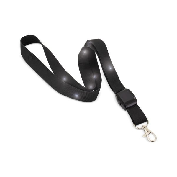 Claps 49159 - Illuminated LED Lanyard with Three Light Modes