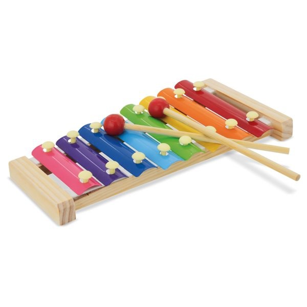Claps 95196 - Colorful Wooden Xylophone With Mallets