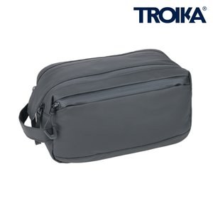 TROIKA BBL65 - Black Water-Repellent Toiletry Bag