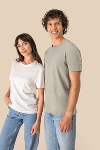 Spasso SP325 - Eco-friendly unisex organic cotton and linen t-shirt