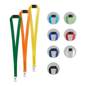 Lanyard aus Polyester mit Sicherheitsverschluss - Egotier 95125