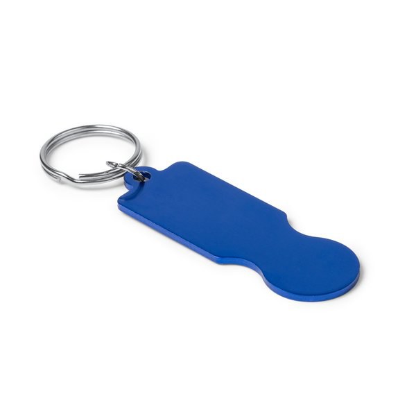 HORNET Recycled aluminium coin keychain ideal for the shopping cart
