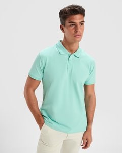 Roly PO6441 - WOS Kurzärmeliges Piqué-Poloshirt