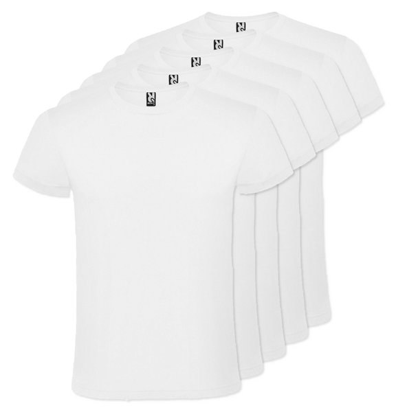 Pack de 5 Roly CA6424 - ATOMIC 150 T-shirt manches courtes