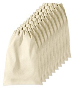 Pack mit 10 Westford mill WM115 - Einkaufstasche aus 100% Baumwolle