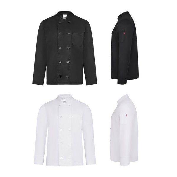 Velilla 36156 - Langärmelige Küchenjacke (190 g/m²)