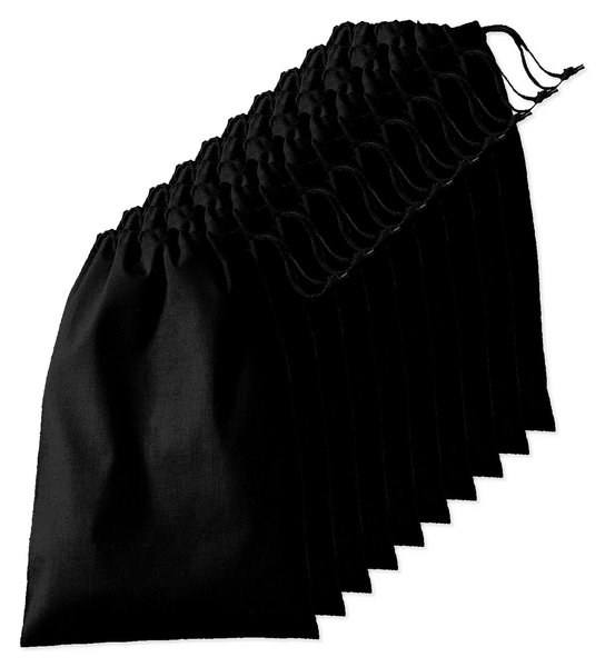 Sac Cordelette en Coton Premium - fermeture à cordon - différentes tailles