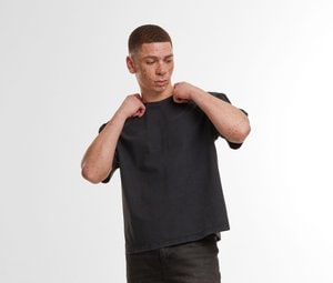 Build Your Brand BY435 - Übergroßes Vintage Cropped T-Shirt