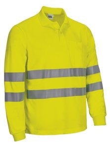 Valento POVABUC - Hi-Vis L/S Polo  BUCKLAND