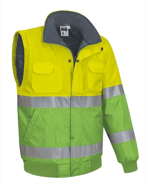 Abnehmbare Warnschutzjacke DONEGAL