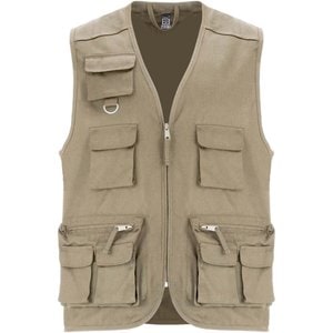Roly WRK R9111 - Venera Arbeitsweste mit V-Ausschnitt und mehreren Taschen, 200 g/m2