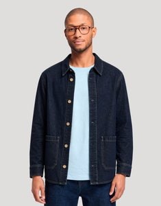 Les Filosophes MONTESQUIEU - Surchemise unisexe en denim
