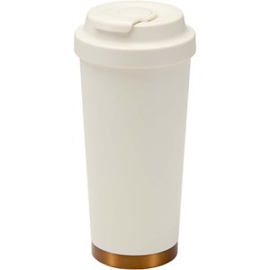 Hampton 480 ml RCS vakuumisolierter One-Touch Becher aus recyceltem Edelstahl - EgotierPro 100956