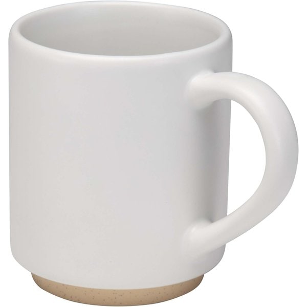 Camilla 180 ml stackable ceramic mug with matte finish - EgotierPro 100960