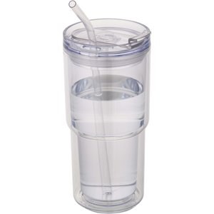 Archer 480 ml double wall plastic tumbler - EgotierPro 100967